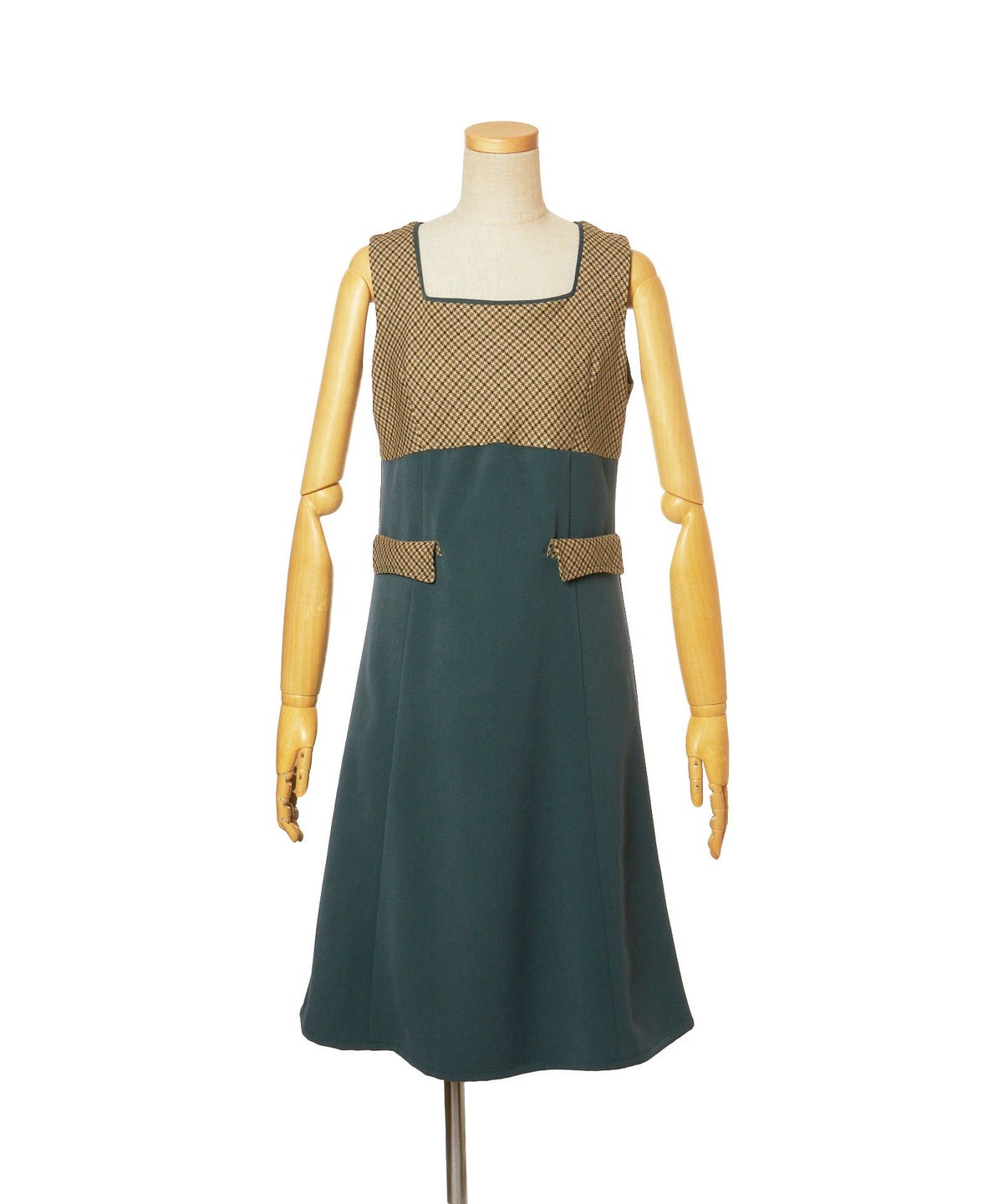 ジャンパースカート (blue green)