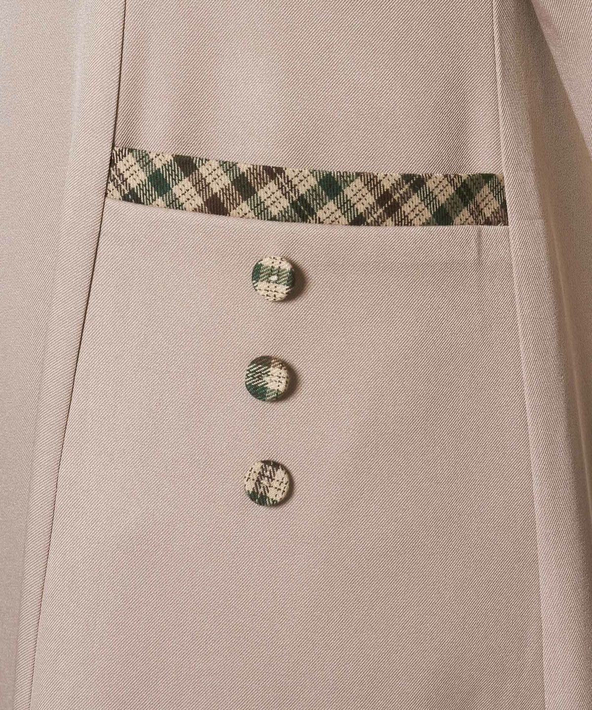 ポケット (beige×brown)