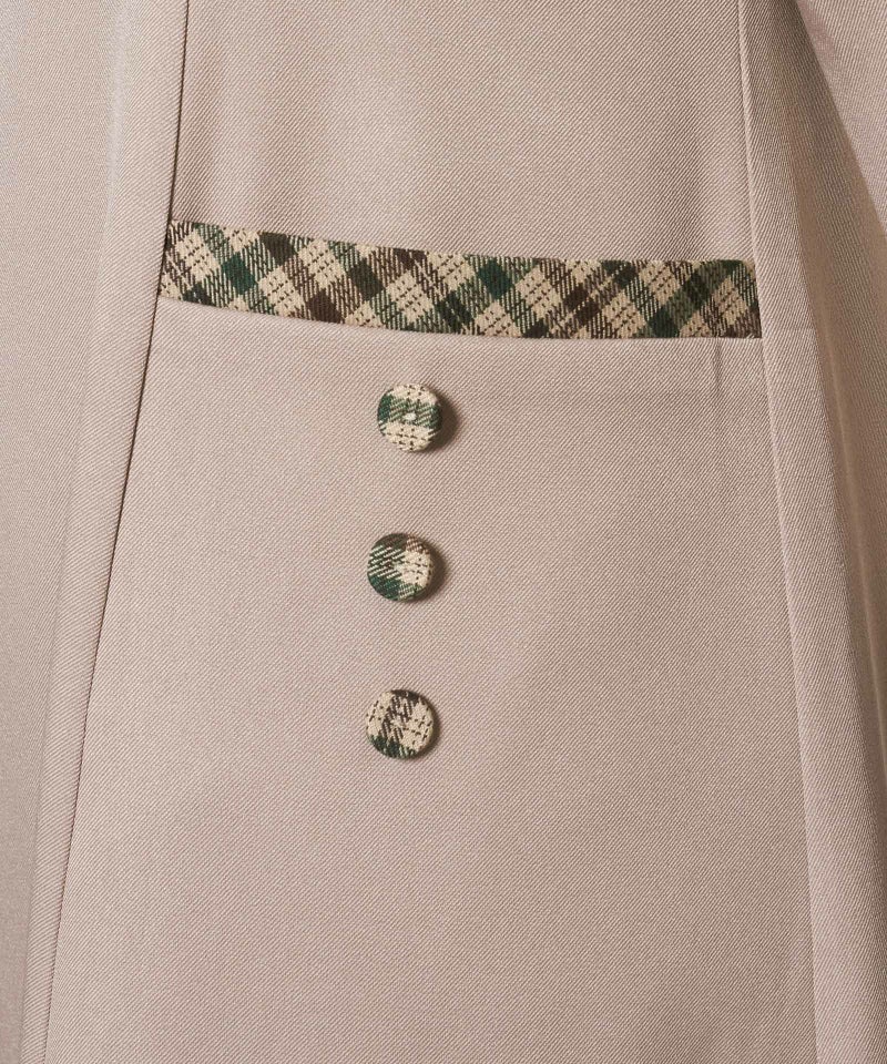 ポケット (beige×brown)