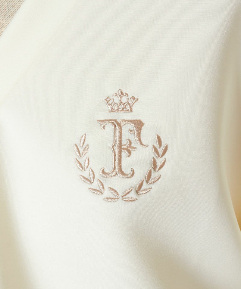 刺繍アップ (ivory)