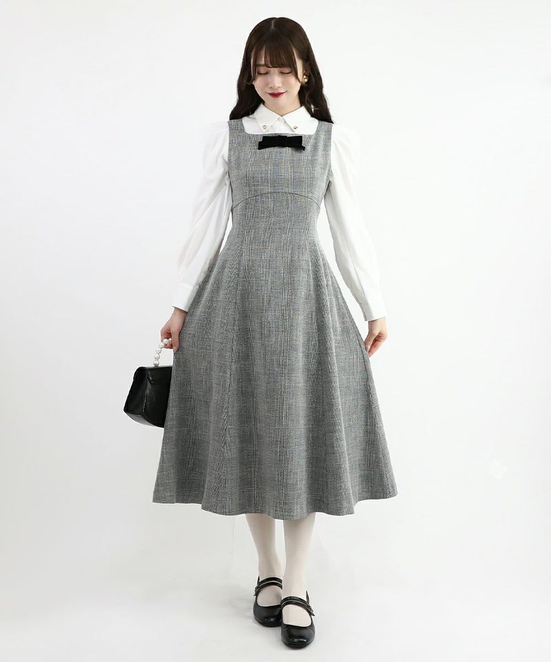 black×black / 162cm / リボン位置を変えた場合