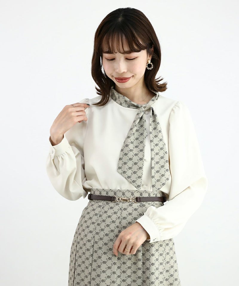 off white×beige / 158cm