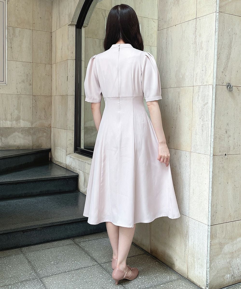 パール刺繍チョーカーワンピース【オケージョン】/an another angelus