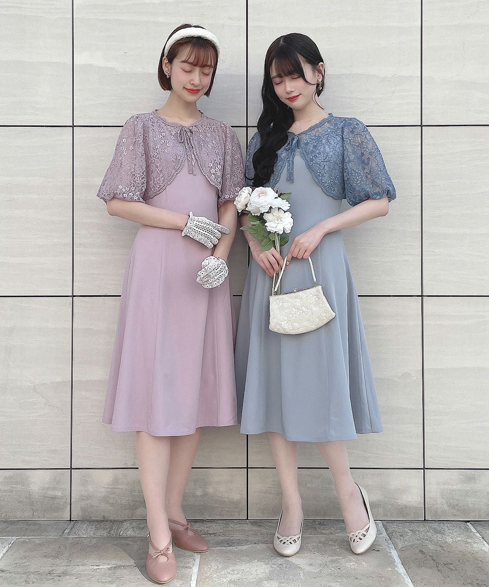 レースボレロ付き2wayワンピース【オケージョン】/an another angelus