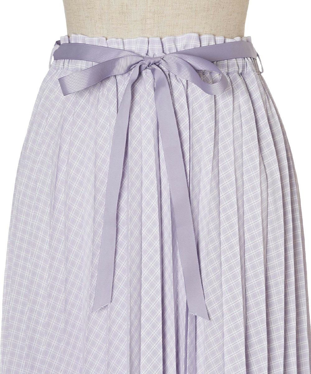 フロントアップ (lavender×white)