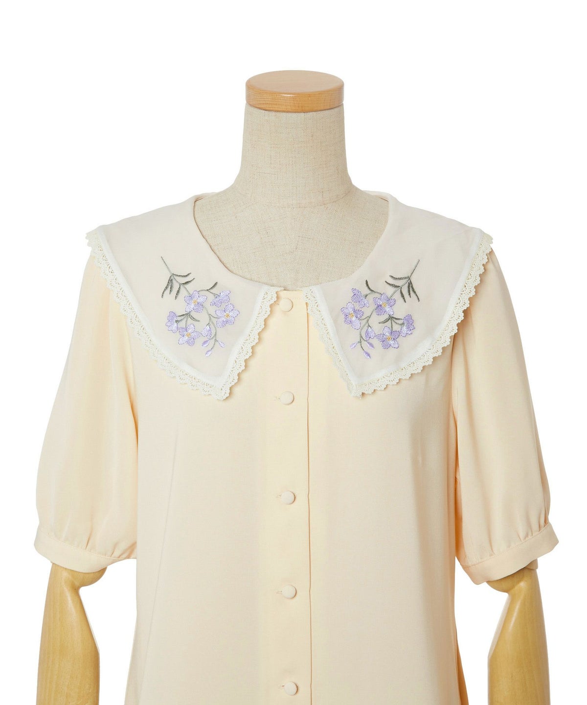 フロントアップ (ivory×purple)