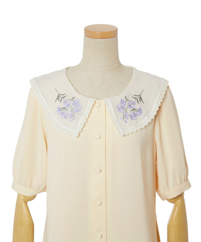 フロントアップ (ivory×purple)