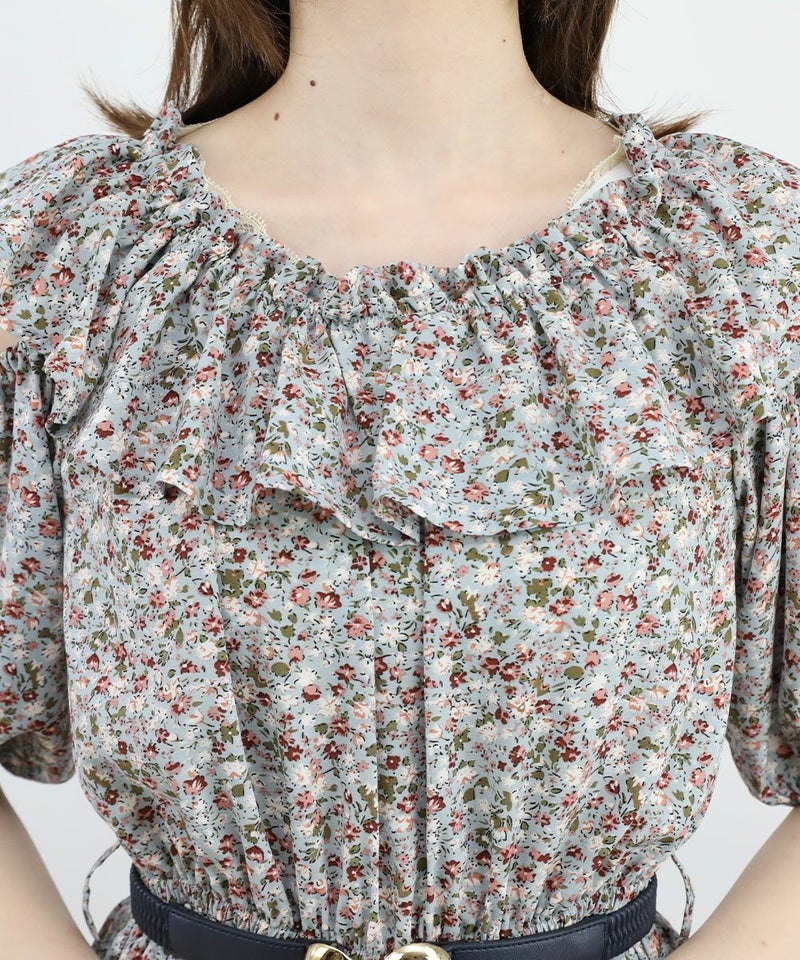 blue gray / 160cm / ベルトアレンジ