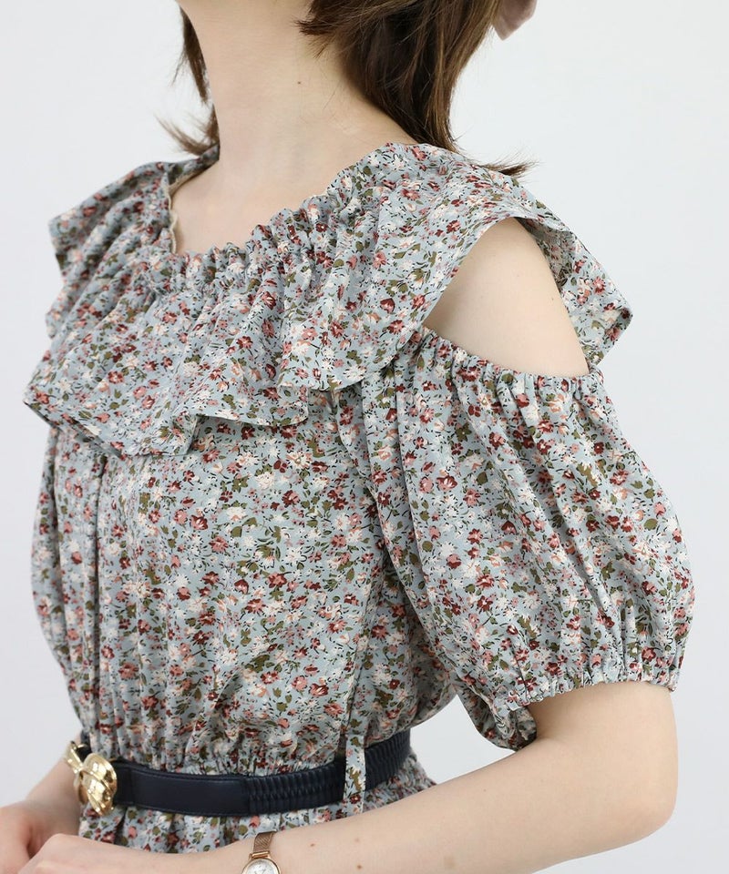 blue gray / 160cm / ベルトアレンジ