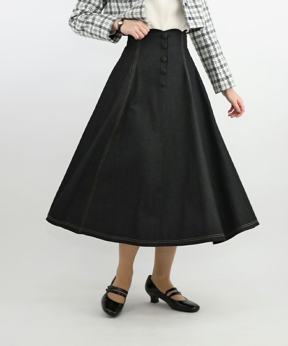 ❀Fint♡美品 スカラップ ハイウエストフレアースカート 完売品 サイズ展開】ハイウエストスカラップフレアースカート/fint フィント