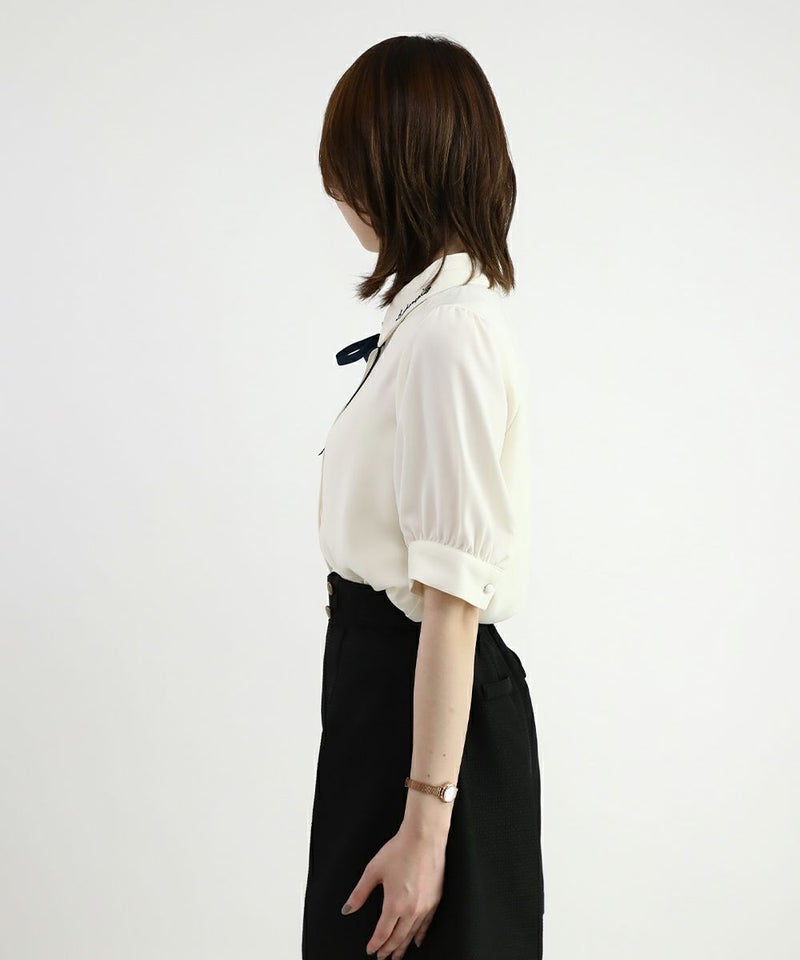 off white×navy / 160cm