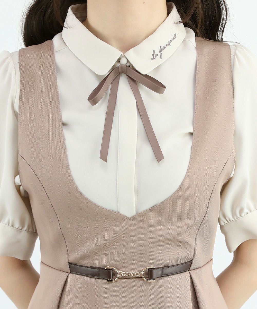 beige×brown / 162cm