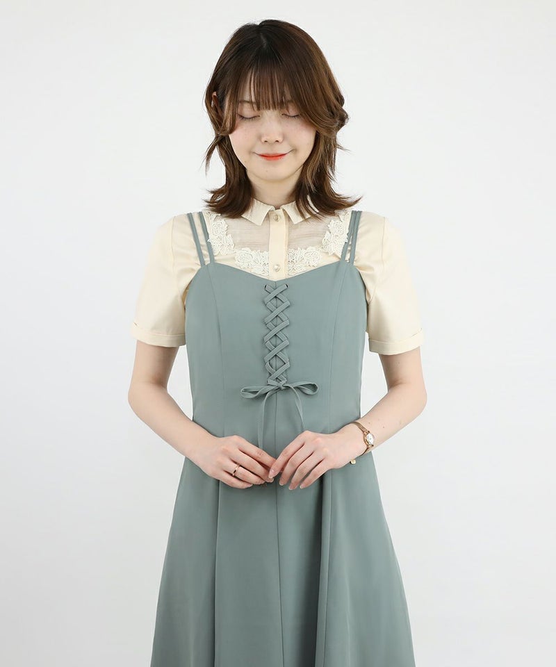 mint gray / 160cm