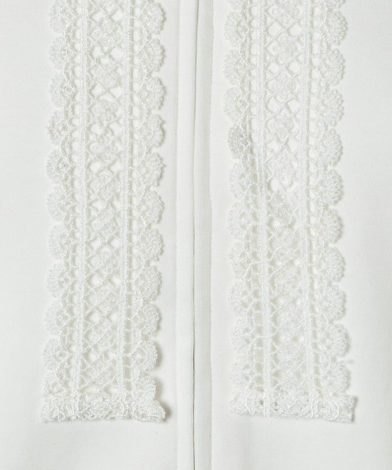 レース紐アップ (off white)