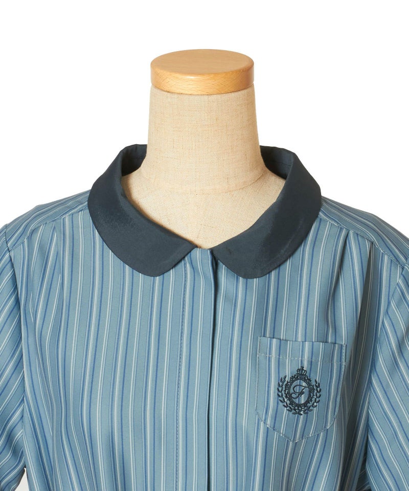 フロントアップ (blue gray×navy)