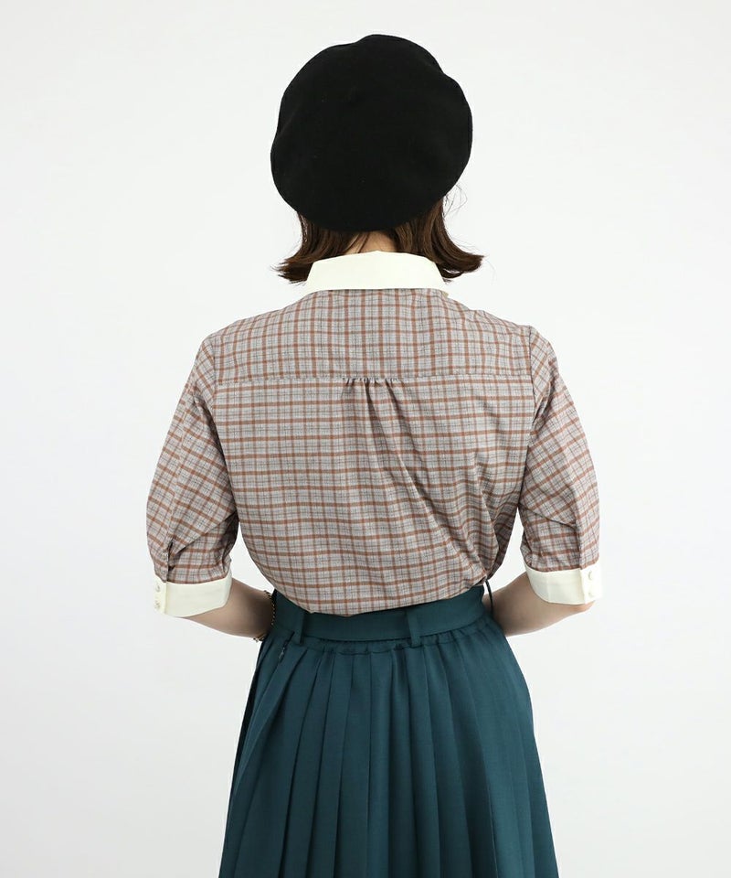 purple×brown / 158cm