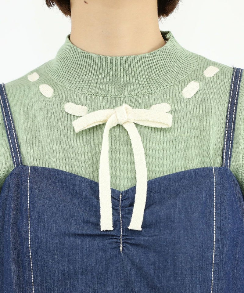 light green×white / 165cm