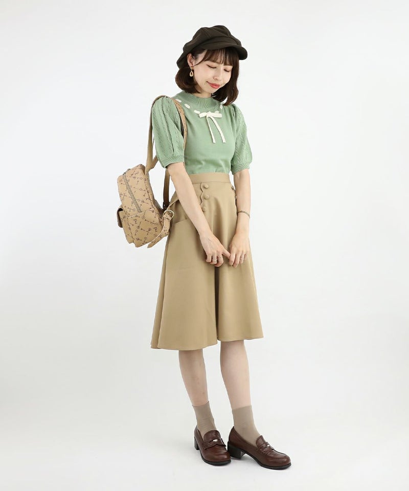 light green×white / 158cm