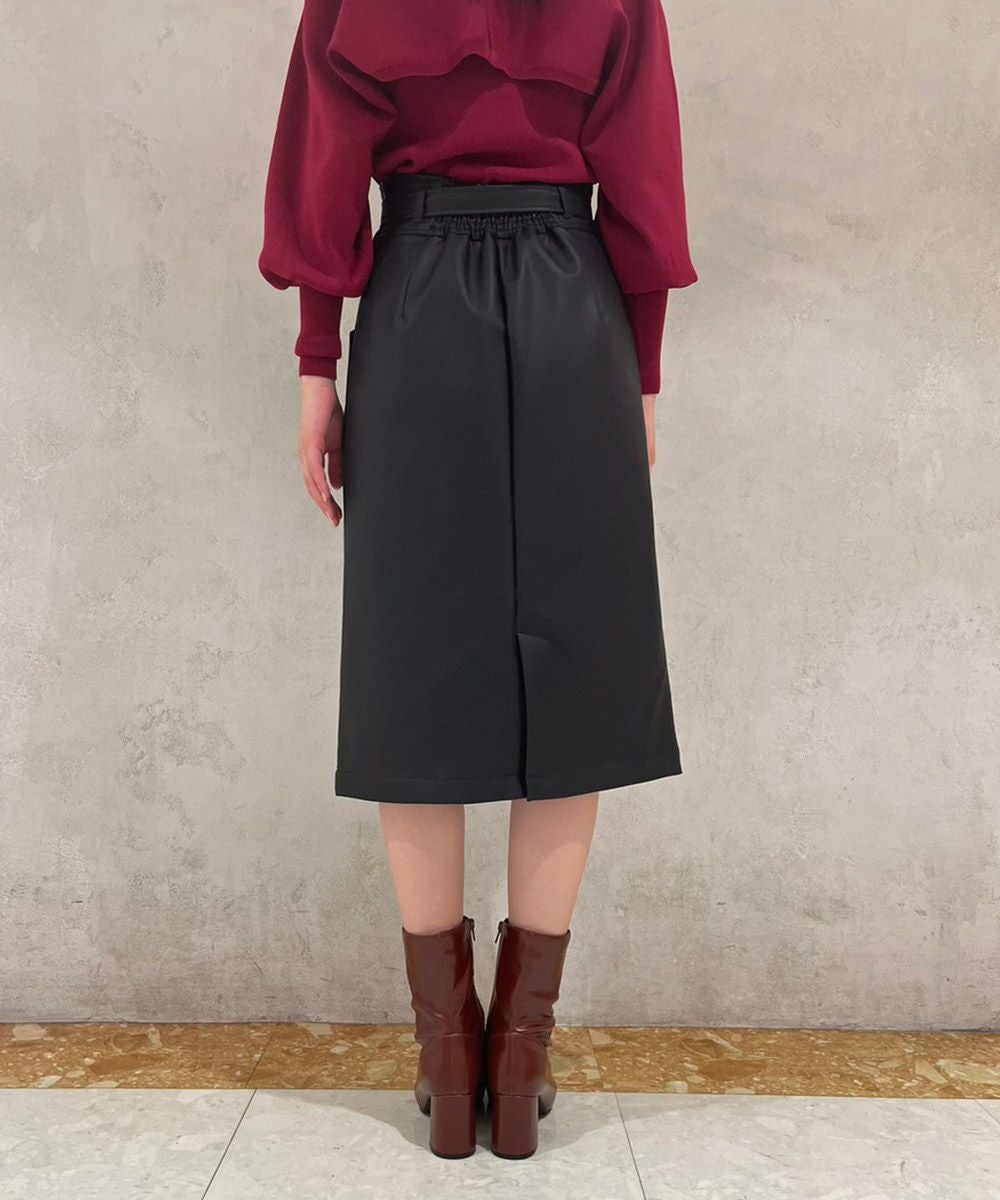 iore イオレ サスペンダースカート ブラック 38 IORE イオレ スカート SUSPENDERS SKIRT サスペンダー IOR24AW-SK-001