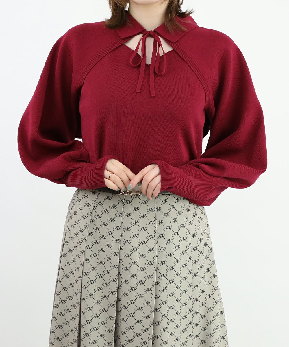 □ボレロアンサンブルニット/an another angelus [47BJ06j007] | F