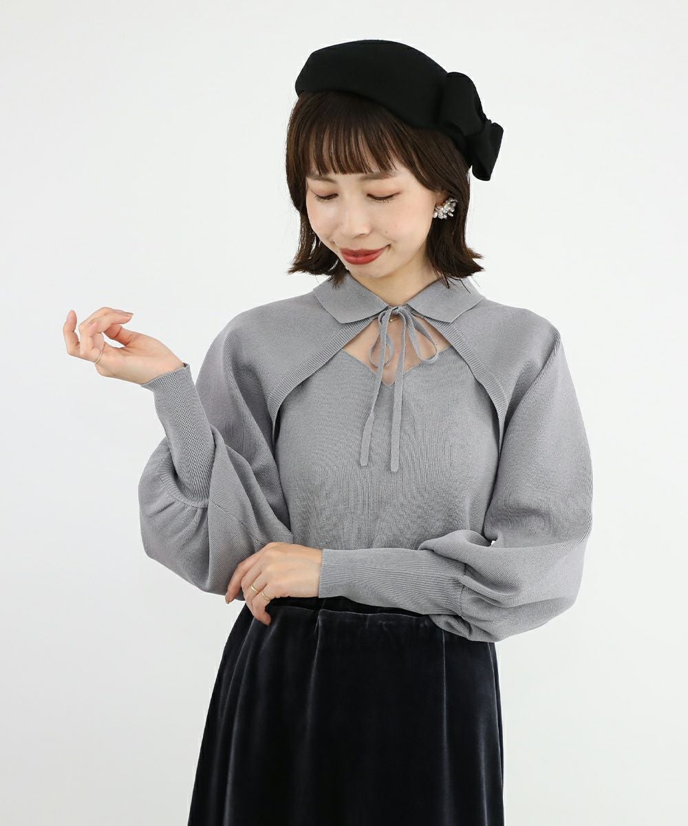 □ボレロアンサンブルニット/an another angelus [47BJ06j007] | F