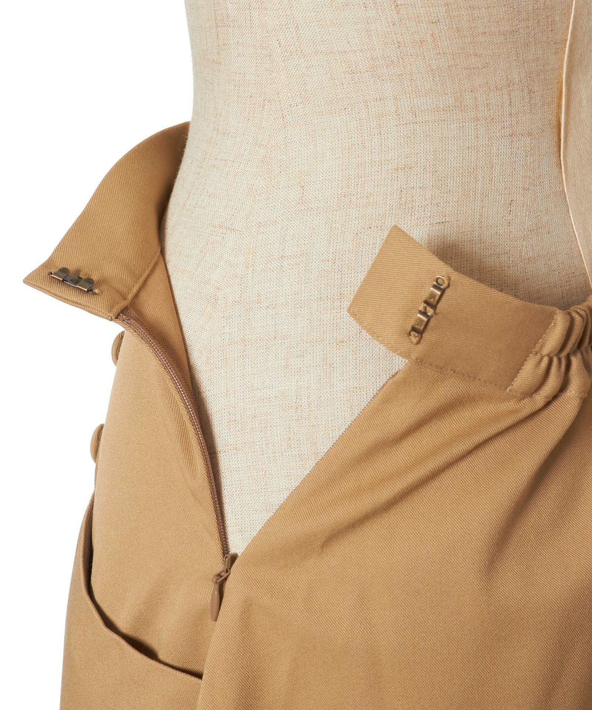 サイドファスナー（beige)