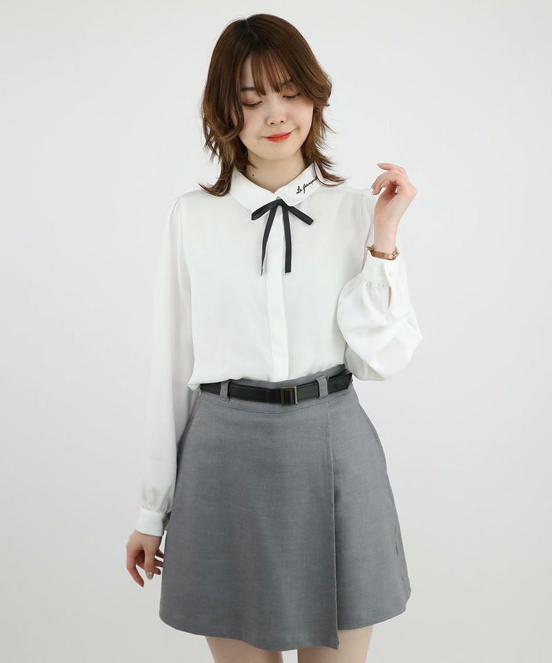 off white×gray / 160cm