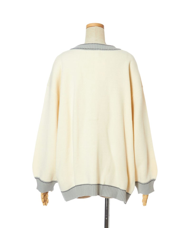 バック （off white×gray）