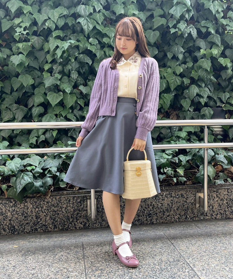 ivory×purple / 154cm