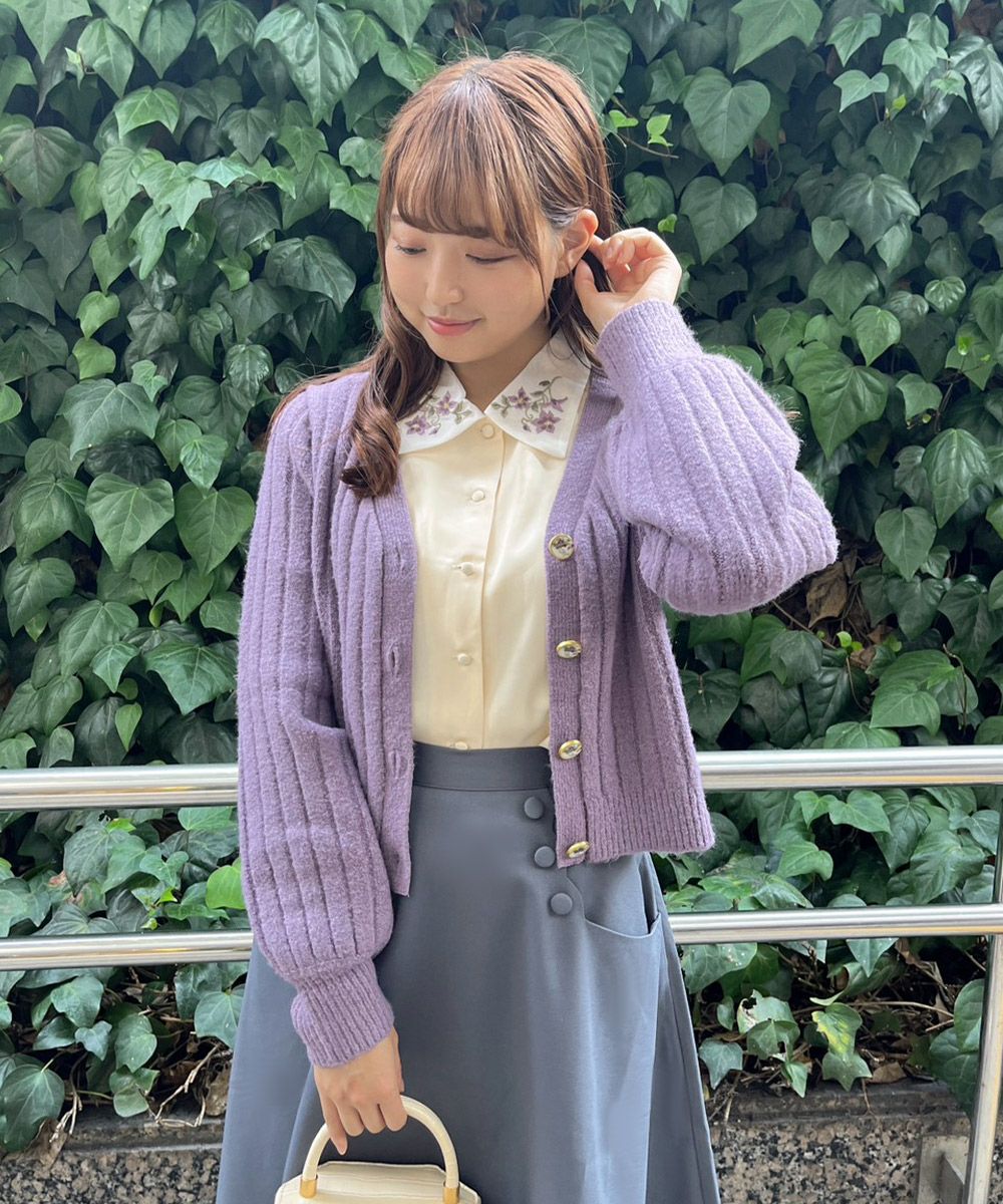 ivory×purple / 154cm