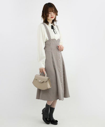 beige×brown / 160cm