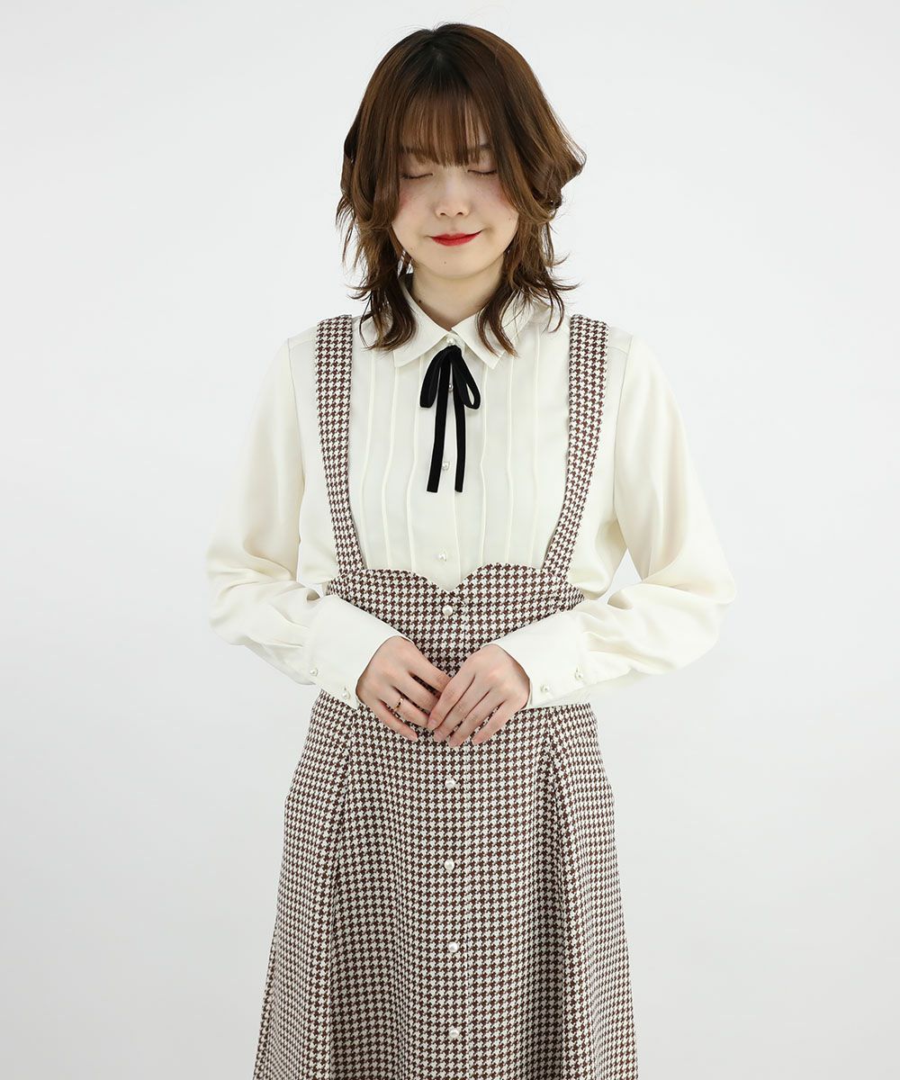 beige×brown / 160cm