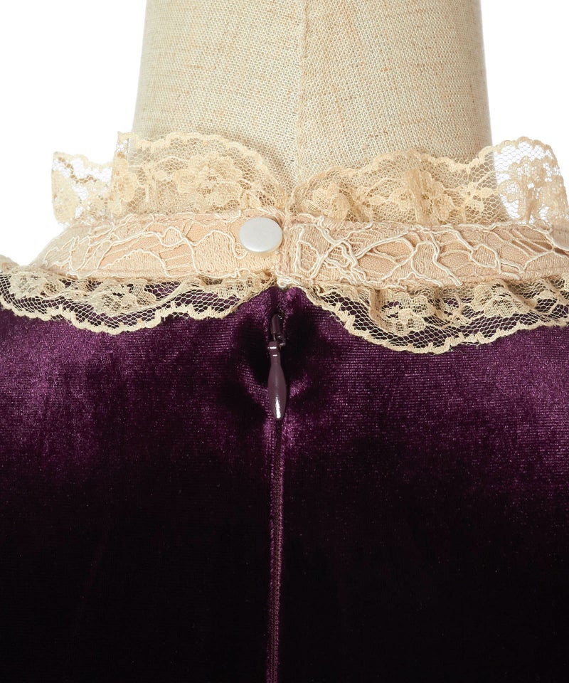 バックファスナー（dark purple）