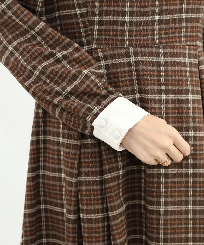 brown×beige / 158cm