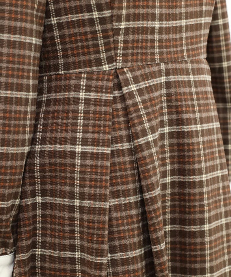 brown×beige / 158cm