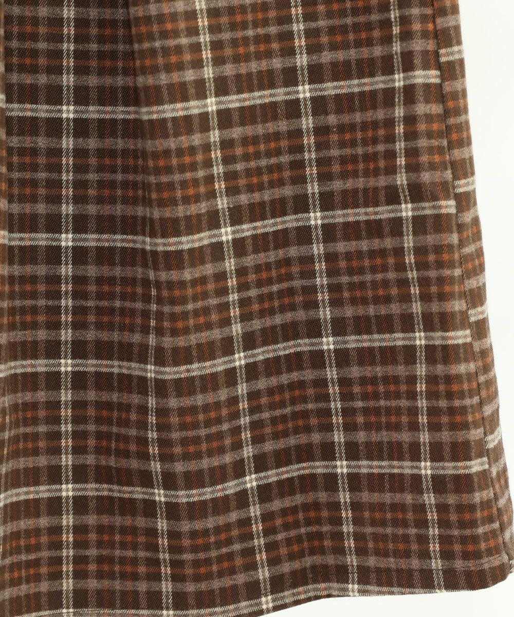 brown×beige / 158cm