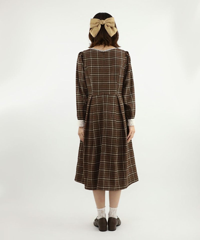 brown×beige / 158cm