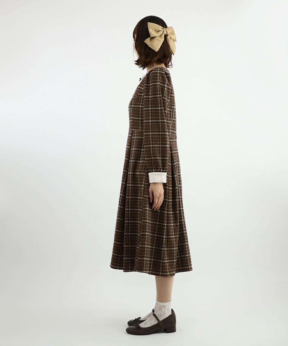 brown×beige / 158cm