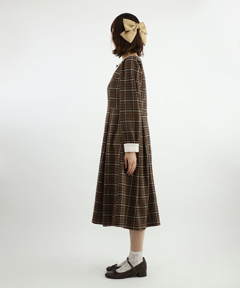 brown×beige / 158cm