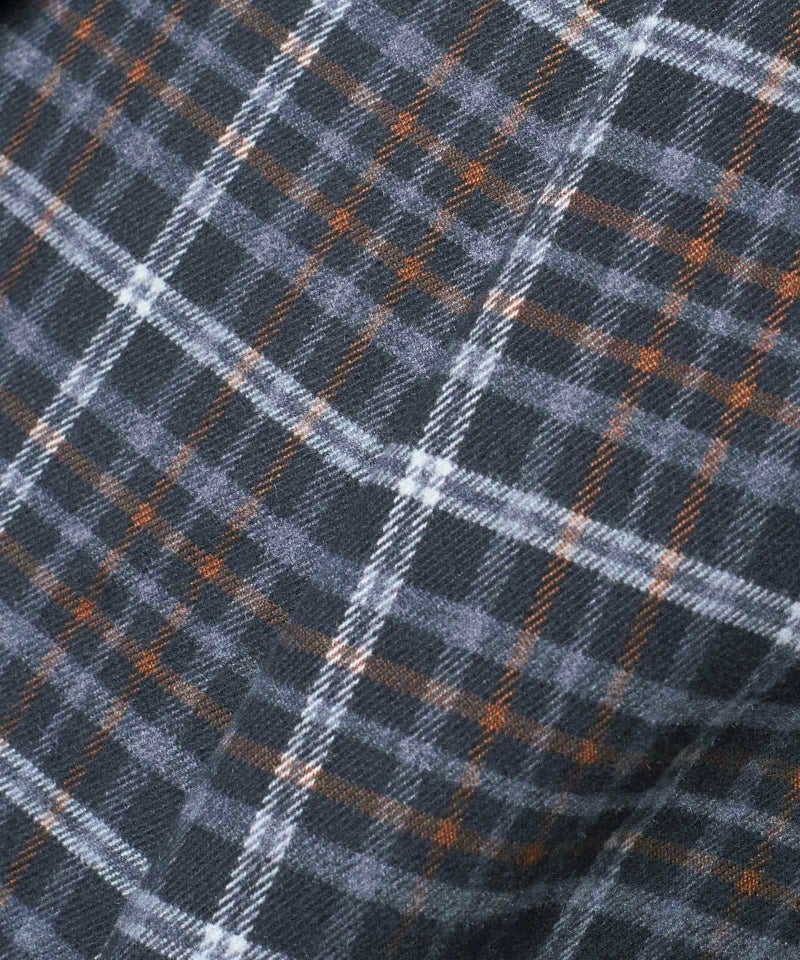 生地アップ (navy×gray)