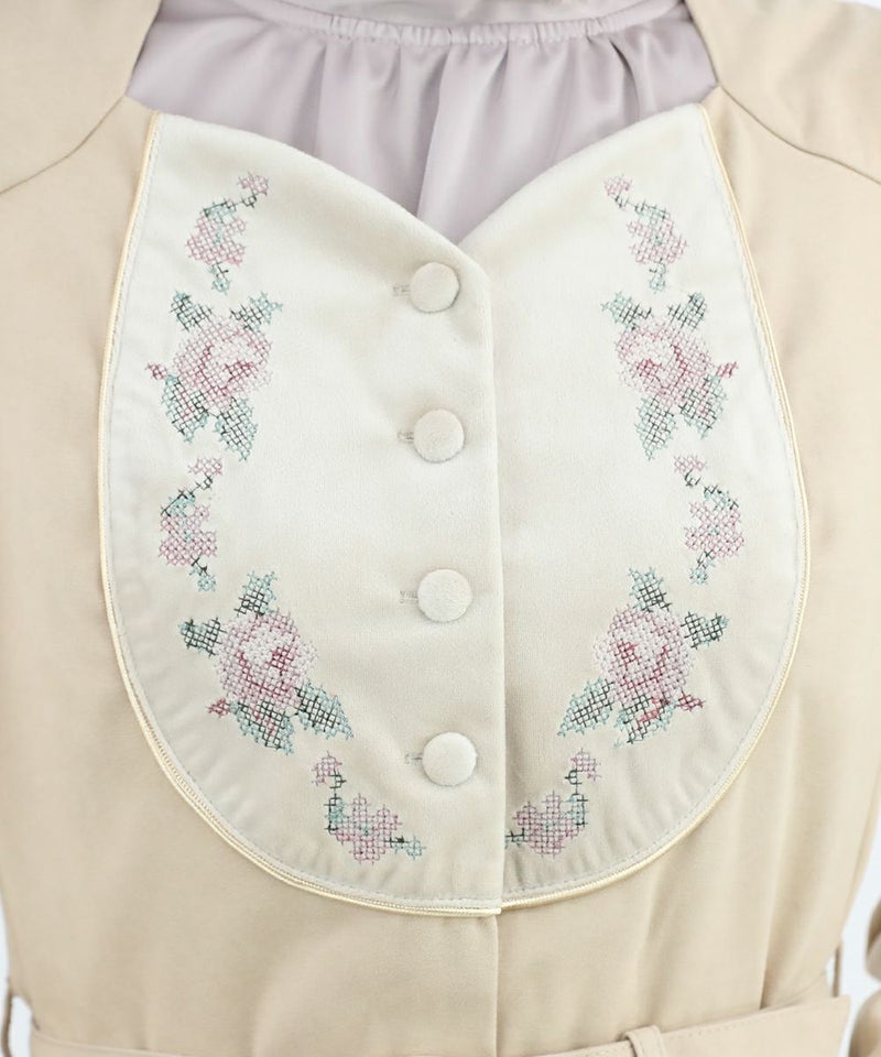 beige / 160cm / ブラウスとのレイヤード