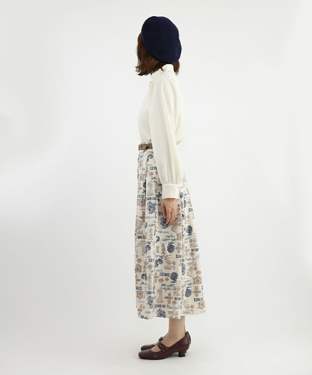 ivory×blue / 158cm