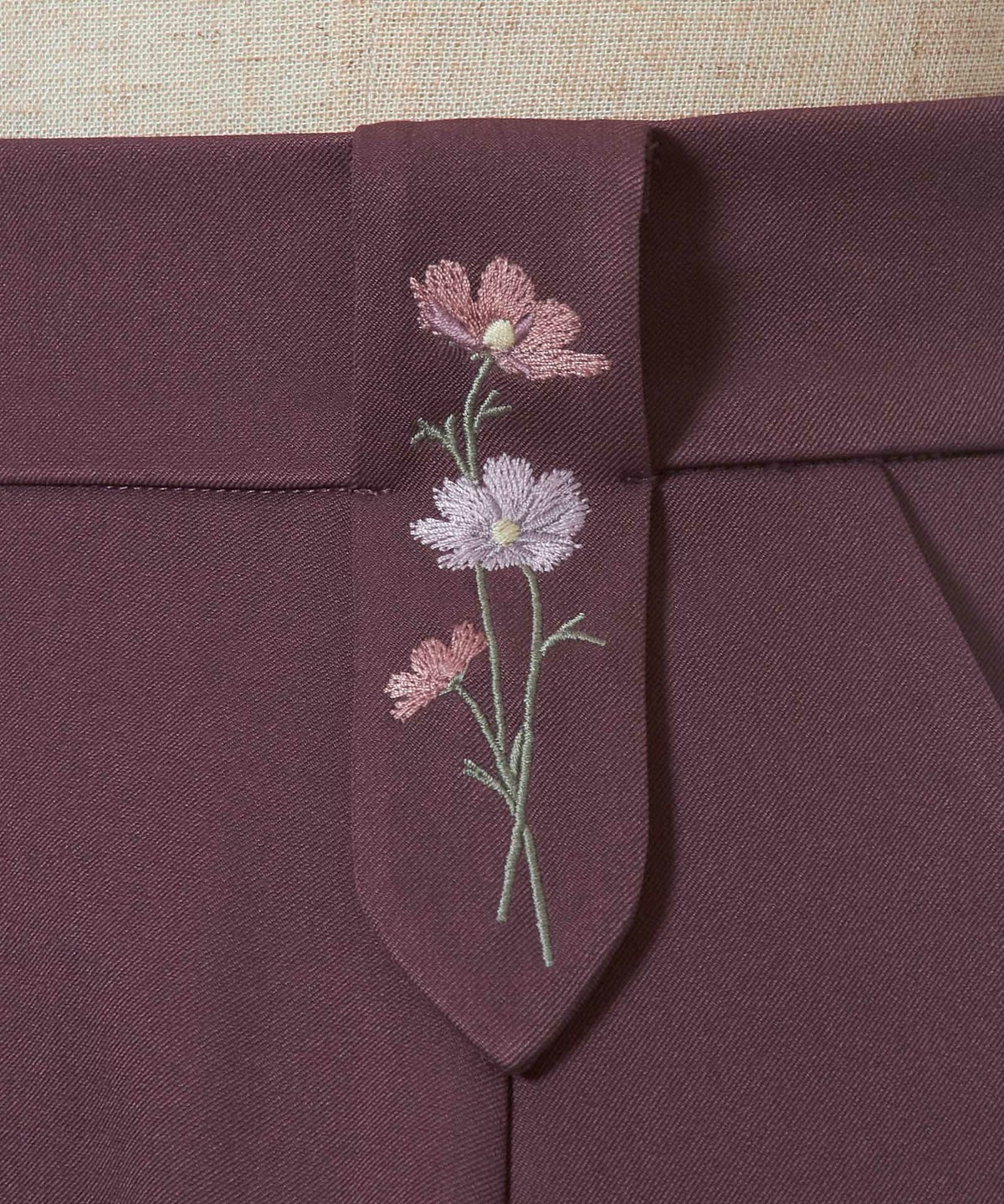 刺繍アップ（pink）