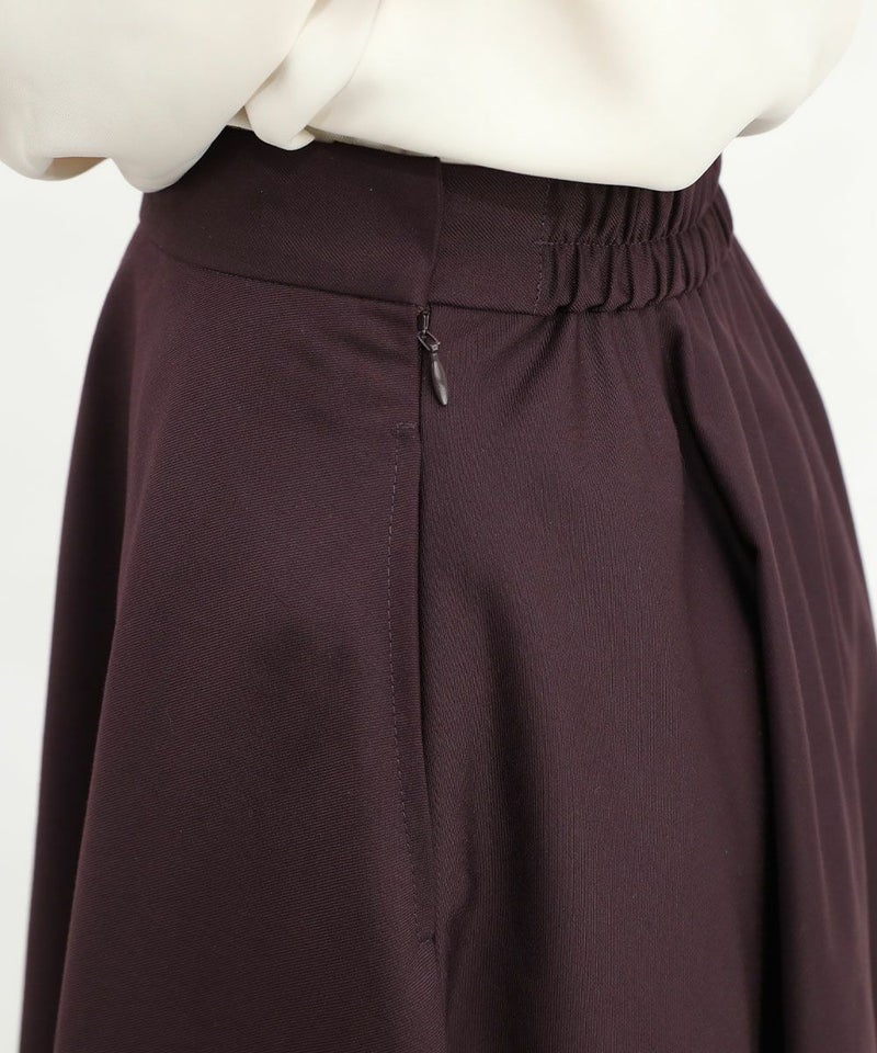 wine red / 158cm / ベルトを外した状態