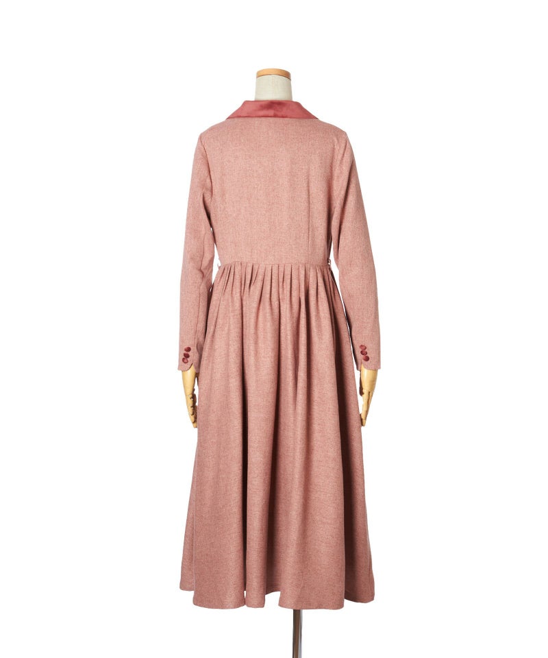 ベルトを外した状態 / バック (coral pink)