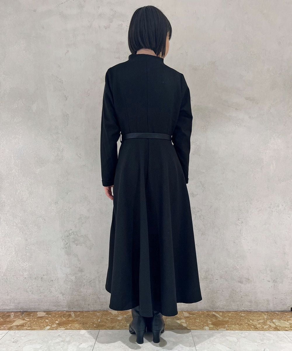 ホースシューネック長袖ワンピース/an3 Limited [47DE03j004] | F