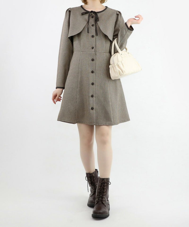 beige×brown / 160cm