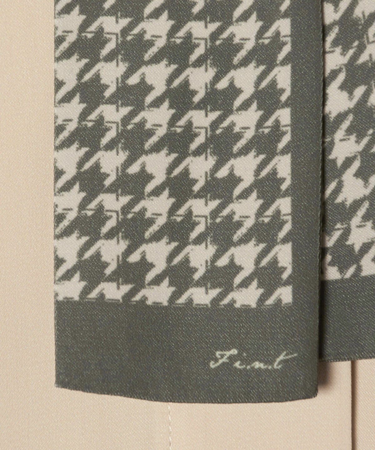 スカーフタイアップ（beige×green）