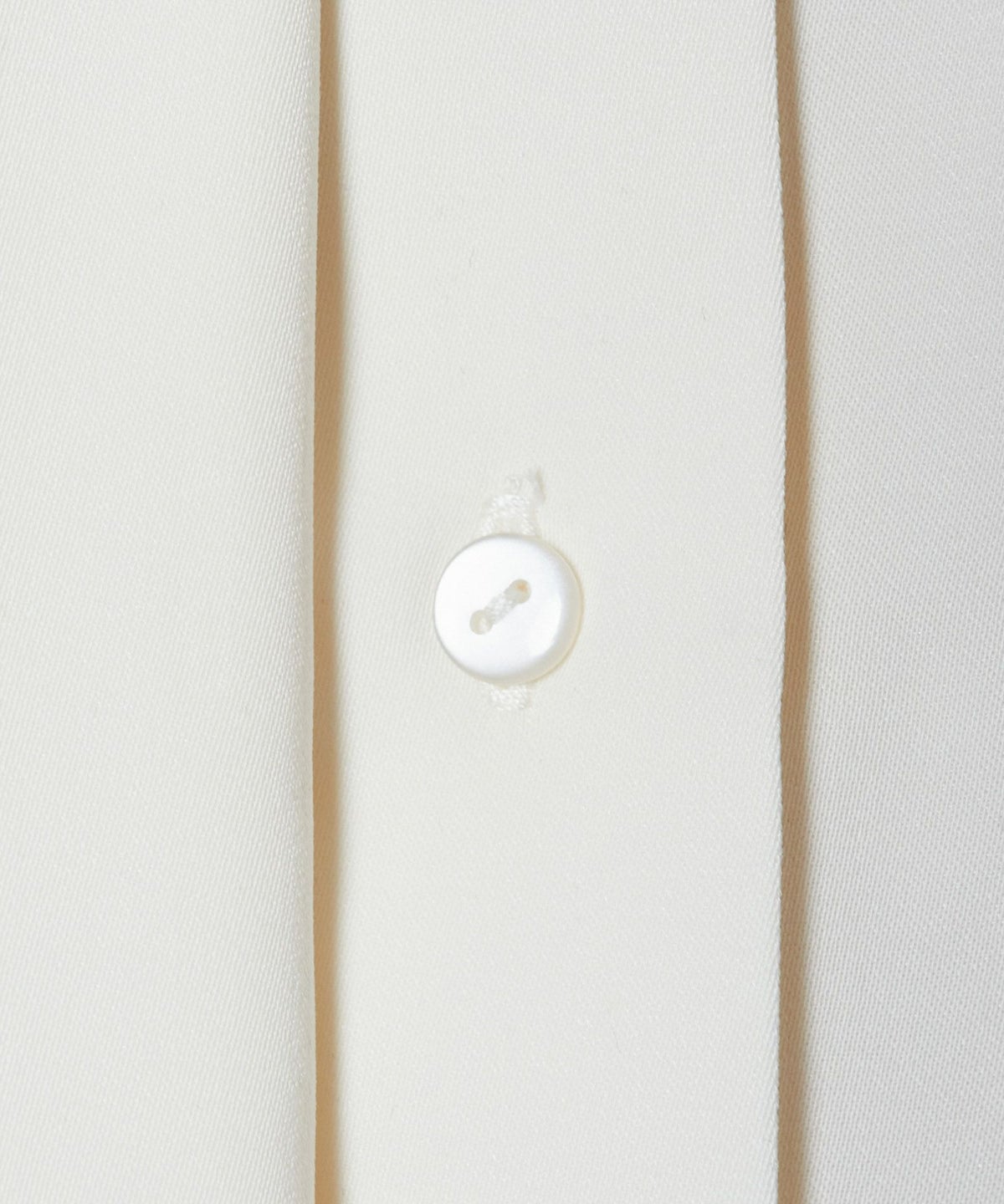 ボタンアップ（off white×brown）