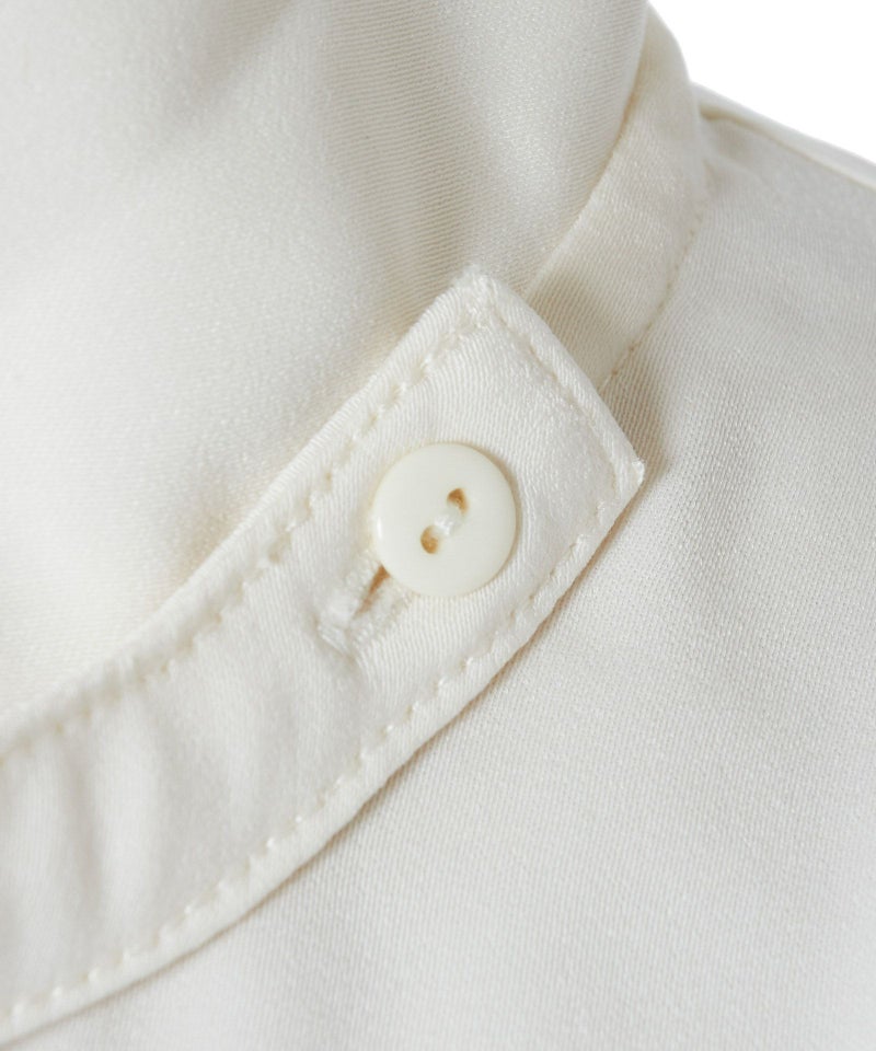 タイ取り外しボタン（off white×brown）